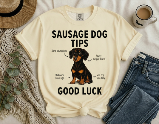 Sausage Dog Tips Tee
