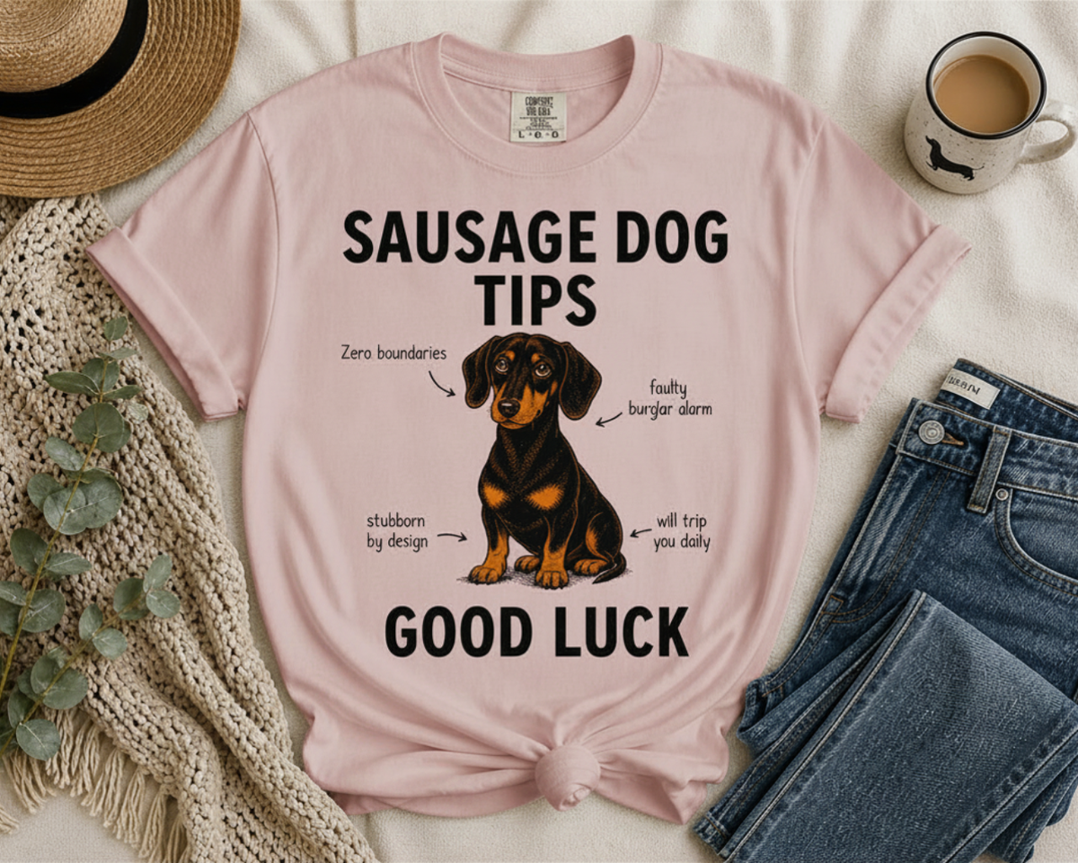 Sausage Dog Tips Tee
