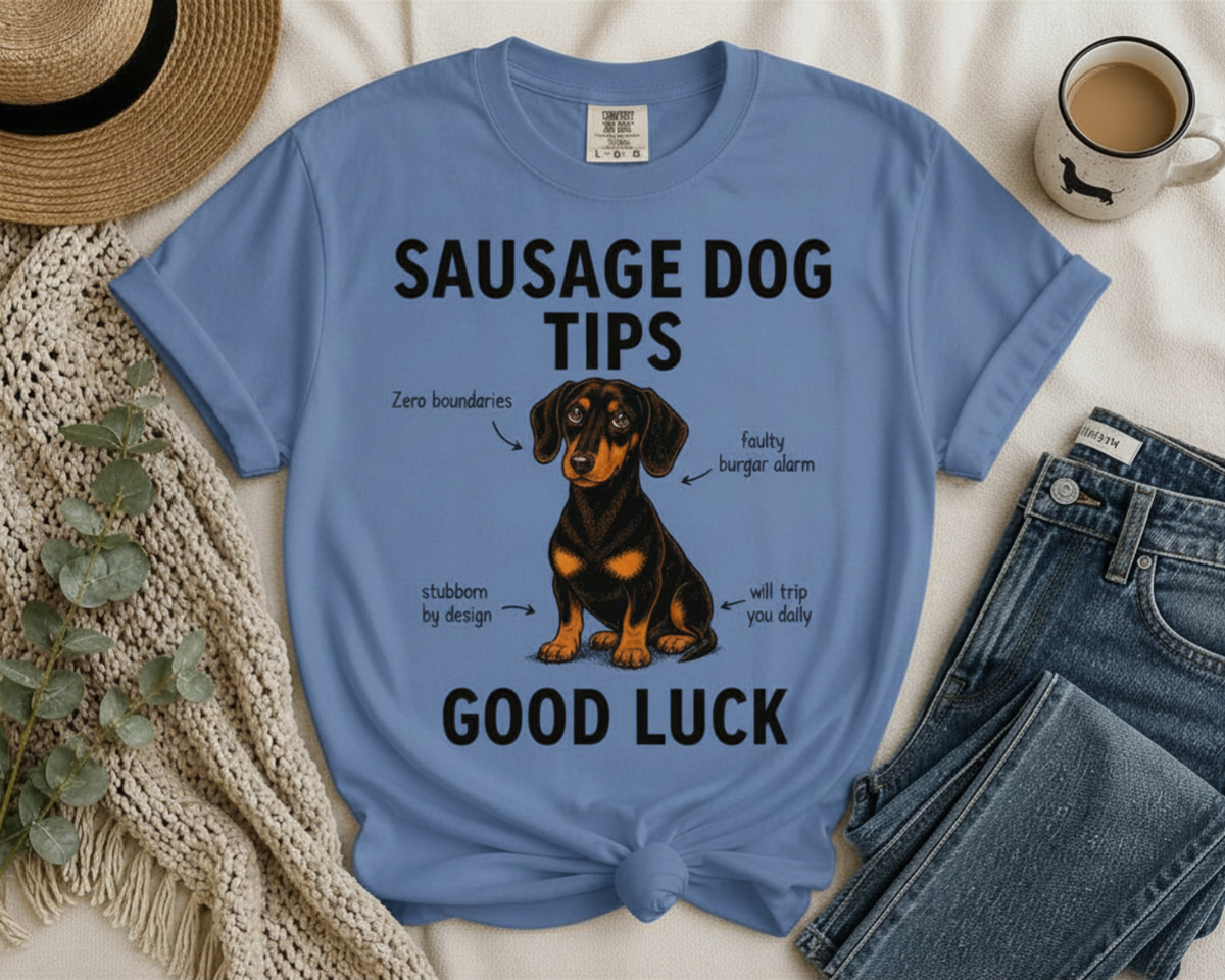 Sausage Dog Tips Tee