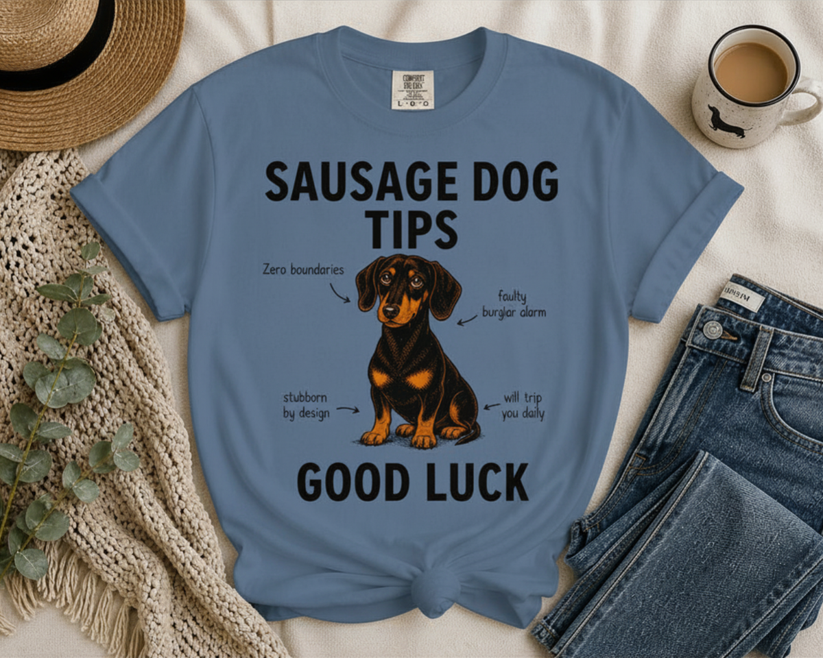 Sausage Dog Tips Tee