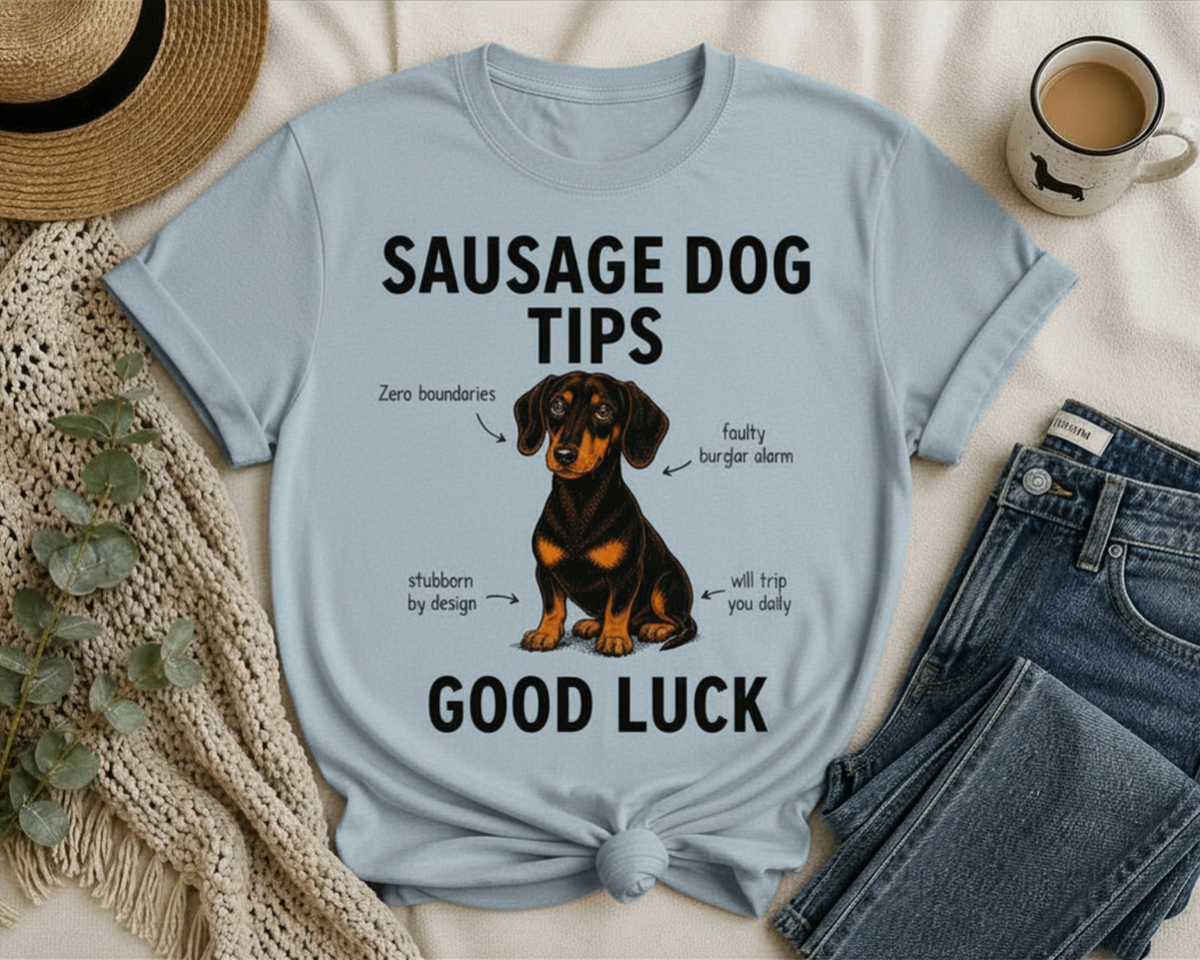 Sausage Dog Tips Tee