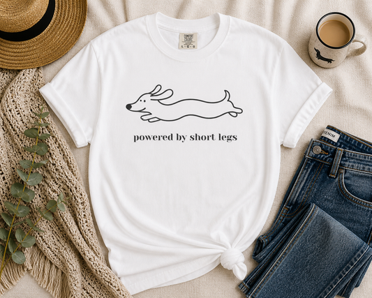 Powered by Short Legs Tee
