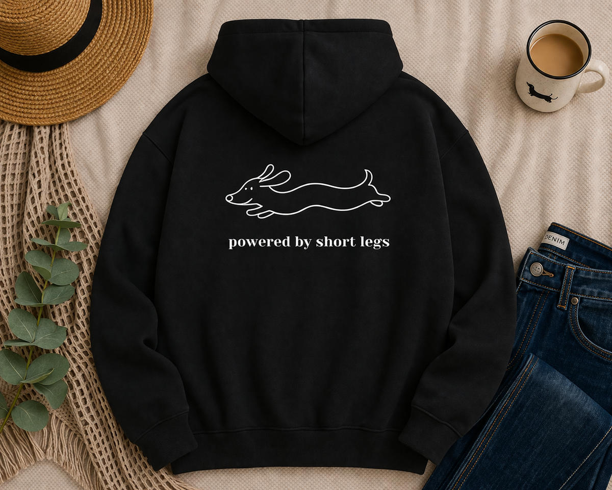 Powered by Short Legs Hoodie