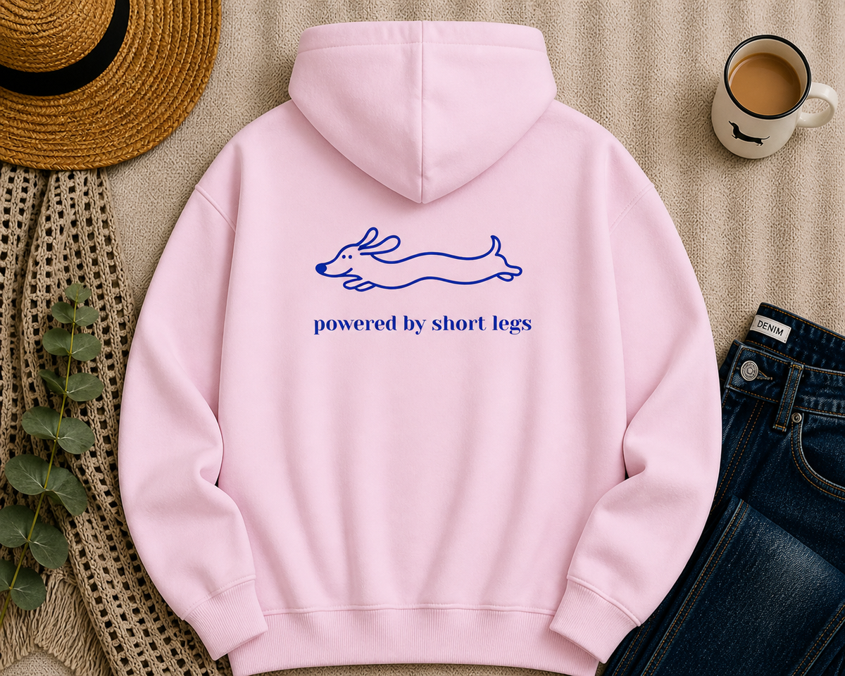 Powered by Short Legs Hoodie