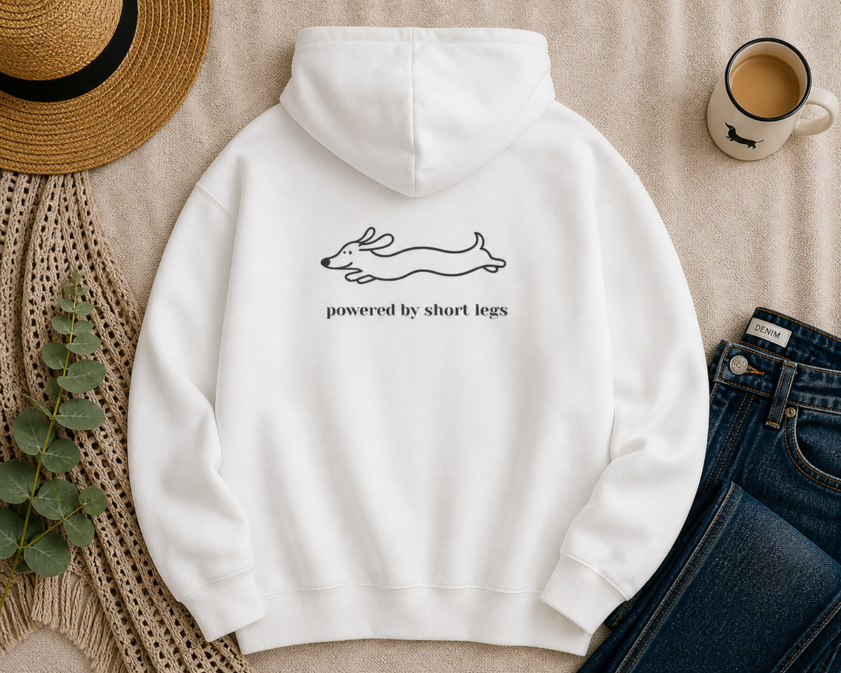 Powered by Short Legs Hoodie