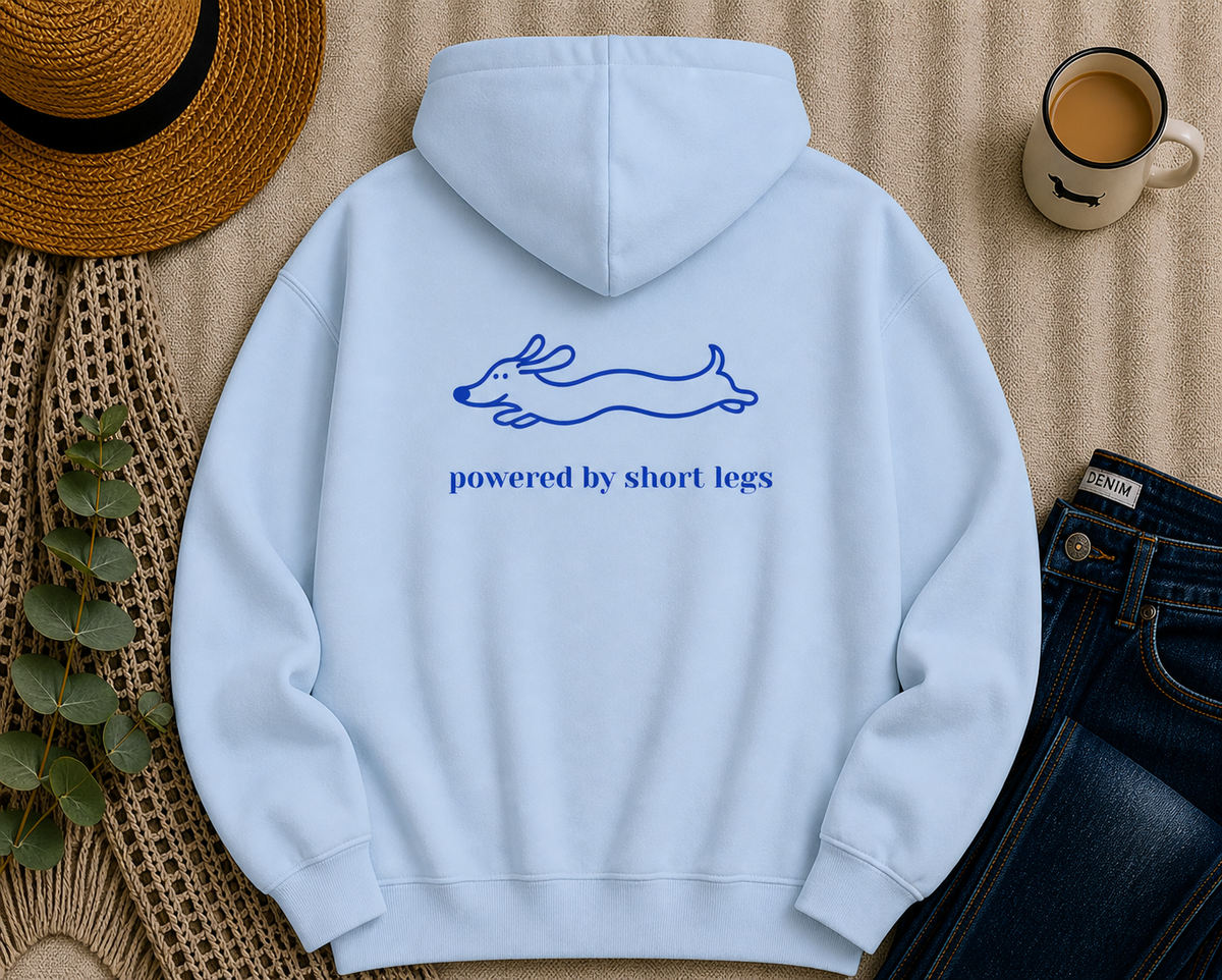 Powered by Short Legs Hoodie