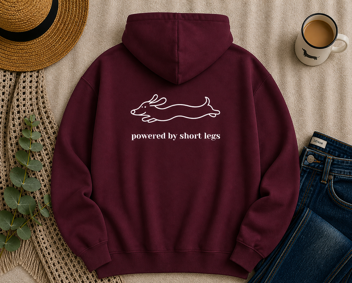 Powered by Short Legs Hoodie