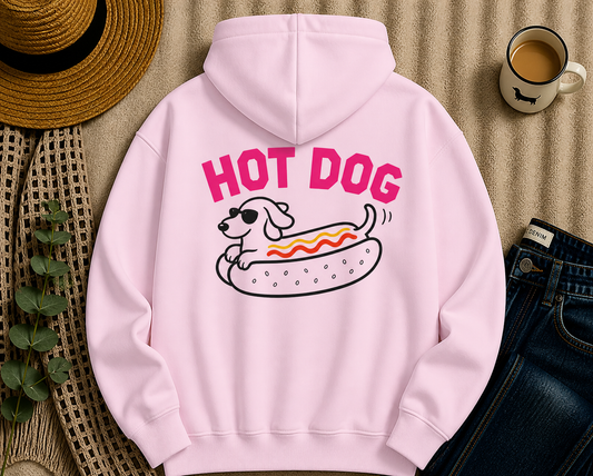 Hot Dog Graphic Hoodie