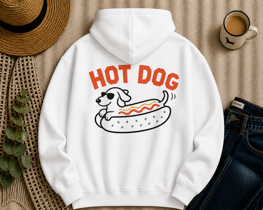 Hot Dog Graphic Hoodie