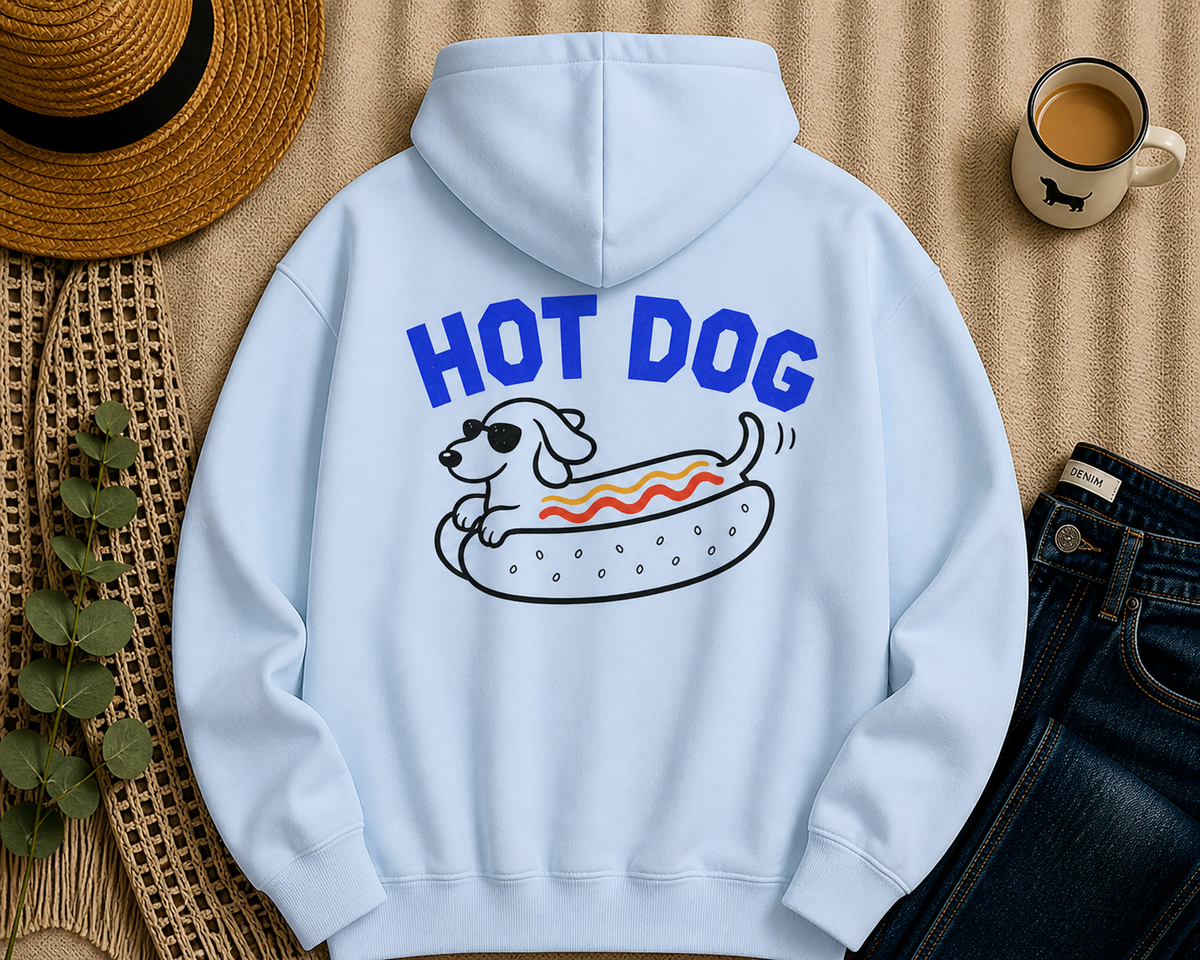 Hot Dog Graphic Hoodie