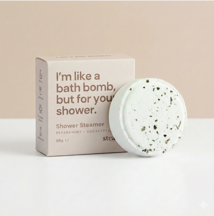 Shower Steamer | Shower Bomb | Shower Fizzer | Shower Melt