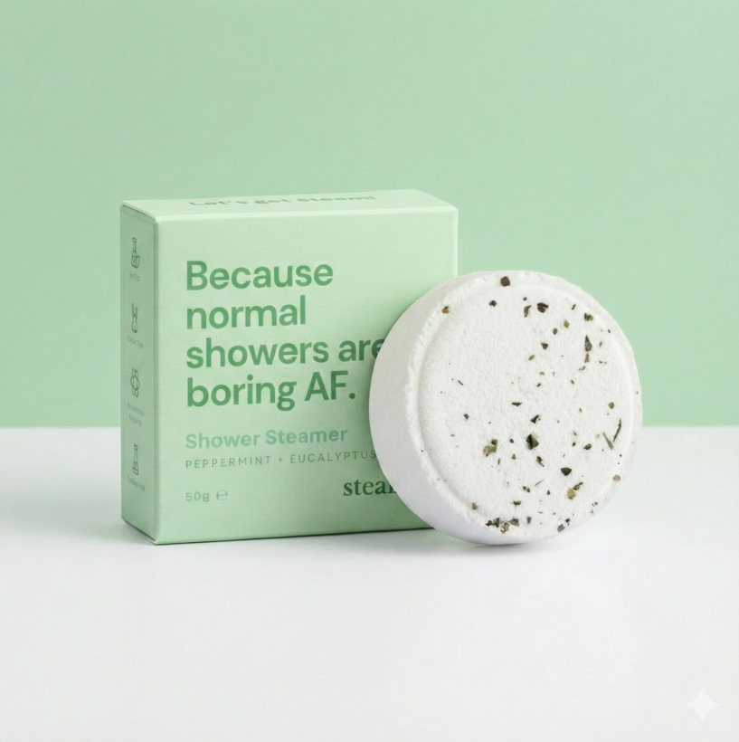 Shower Steamer | Shower Bomb | Shower Fizzer | Shower Melt