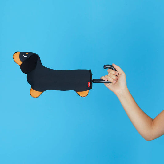 Black & Tan Sausage Dog Umbrella